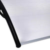 Door Window Awning Outdoor Canopy UV Patio Sun Shield Rain Cover DIY 1M X 4M Deals499