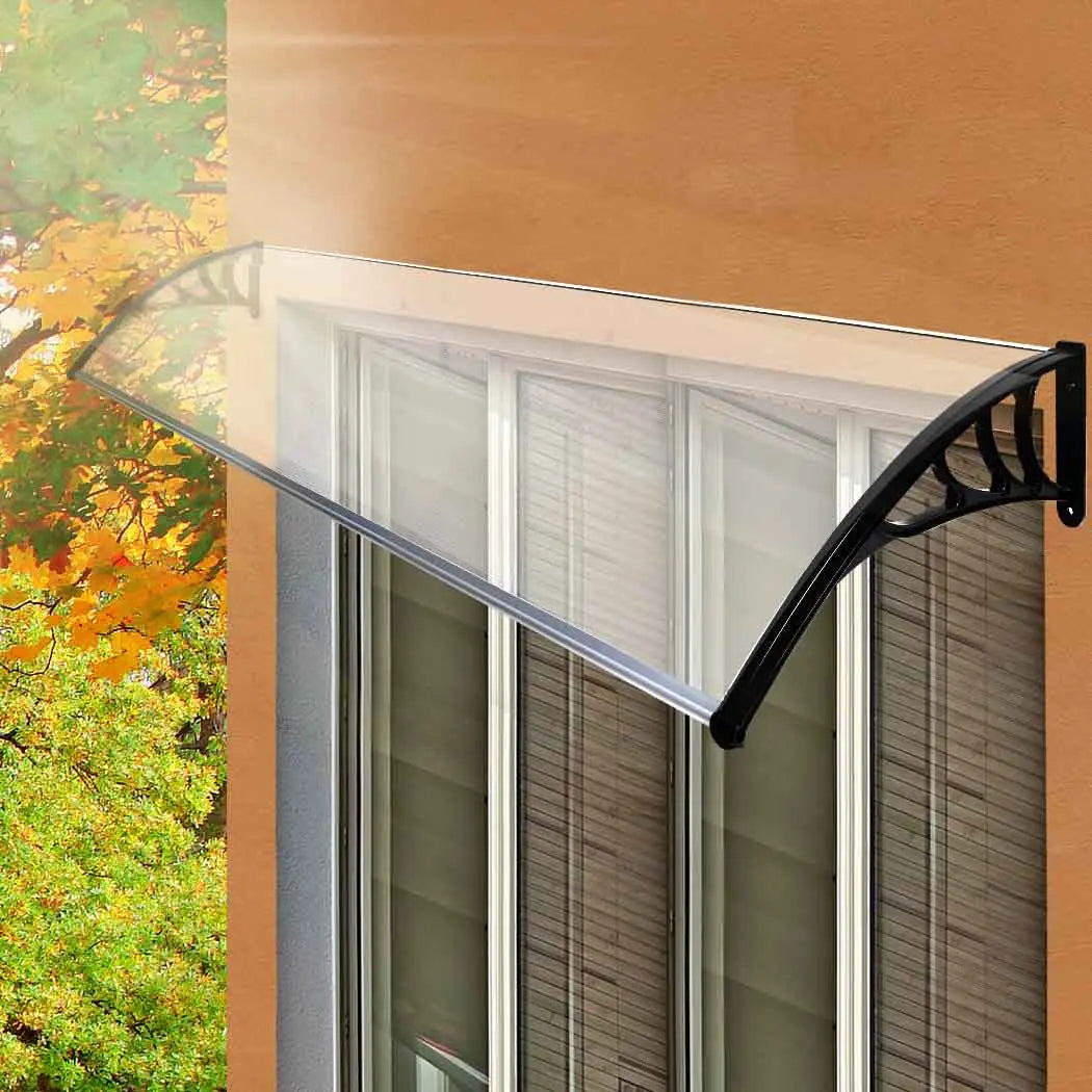Door Window Awning Outdoor Canopy UV Patio Sun Shield Rain Cover DIY 1M X 4M Deals499