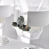 Double Cereal Dispenser Dry Food Storage Container Dispense Machine White Deals499