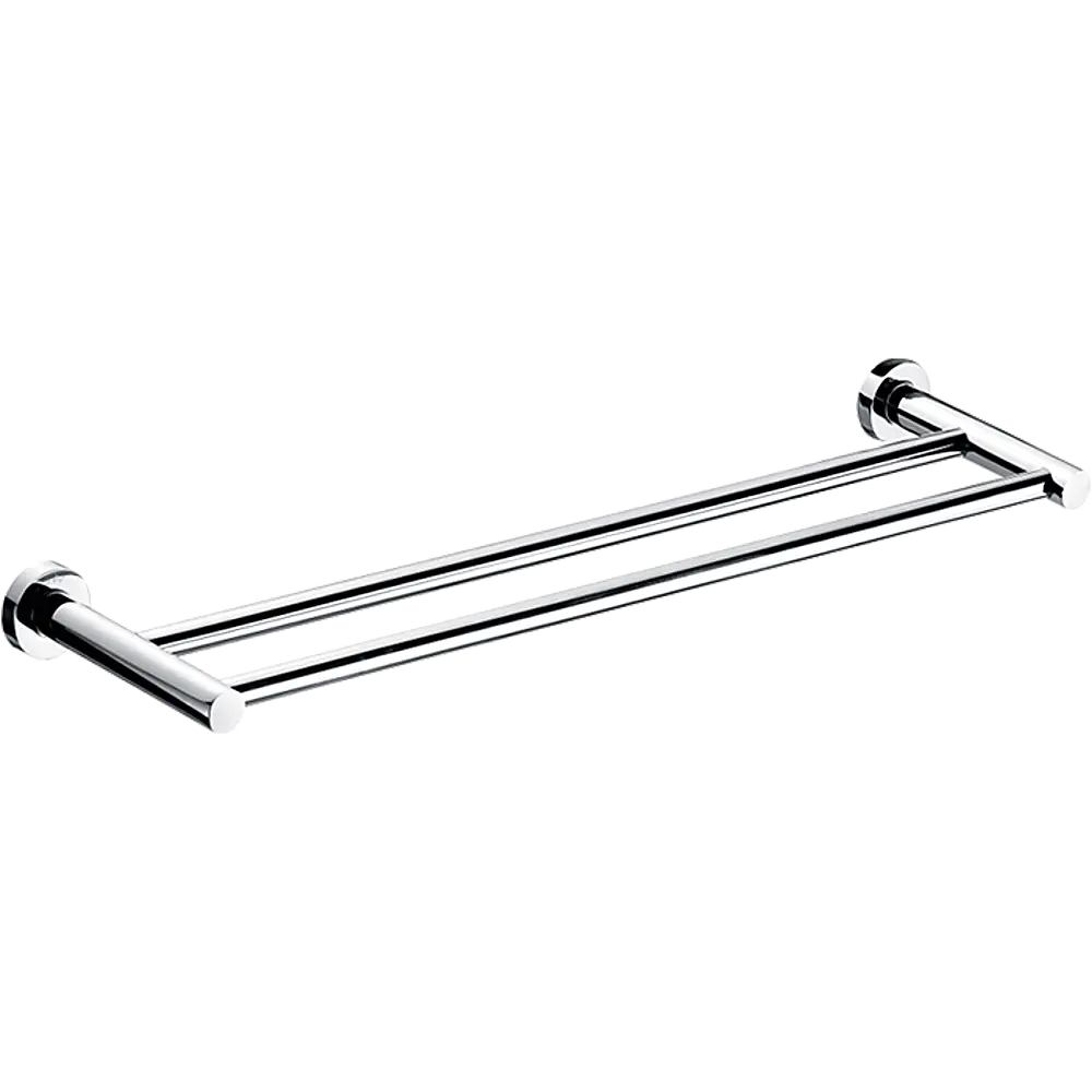 Double Classic Chrome Towel Bar Rail Bathroom Deals499