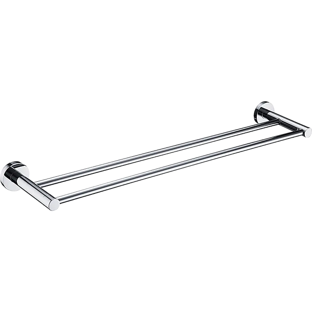 Double Classic Chrome Towel Bar Rail Bathroom Deals499