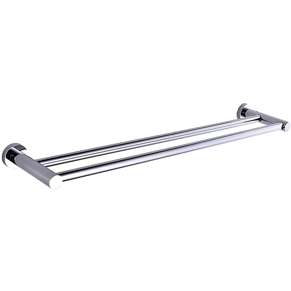Double Classic Chrome Towel Bar Rail Bathroom Deals499