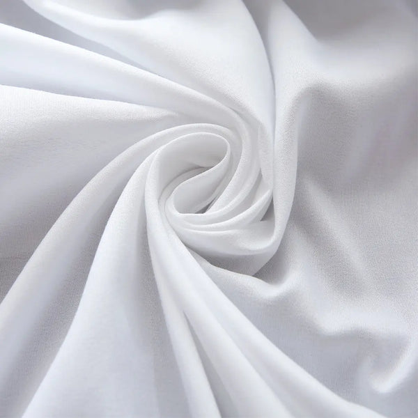 DreamZ 1000TC Microfibre Reversible Duvet Cover and Pillow Case Set Single Size DreamZ