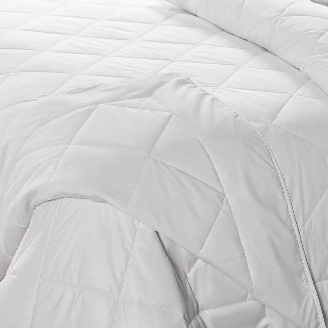 DreamZ 100% Wool Quilt 2-Piece 400/600GSM Doona Duvet Winter Summer Surper King DreamZ