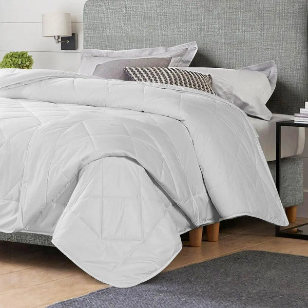 DreamZ 100% Wool Quilt 2-Piece 400/600GSM Doona Duvet Winter Summer Surper King DreamZ