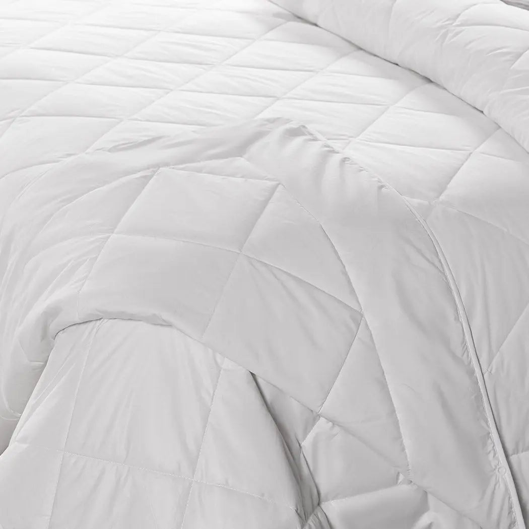 DreamZ 100% Wool Quilt Luxury Doona Duvet Down 600GSM Winter Summer Super King DreamZ