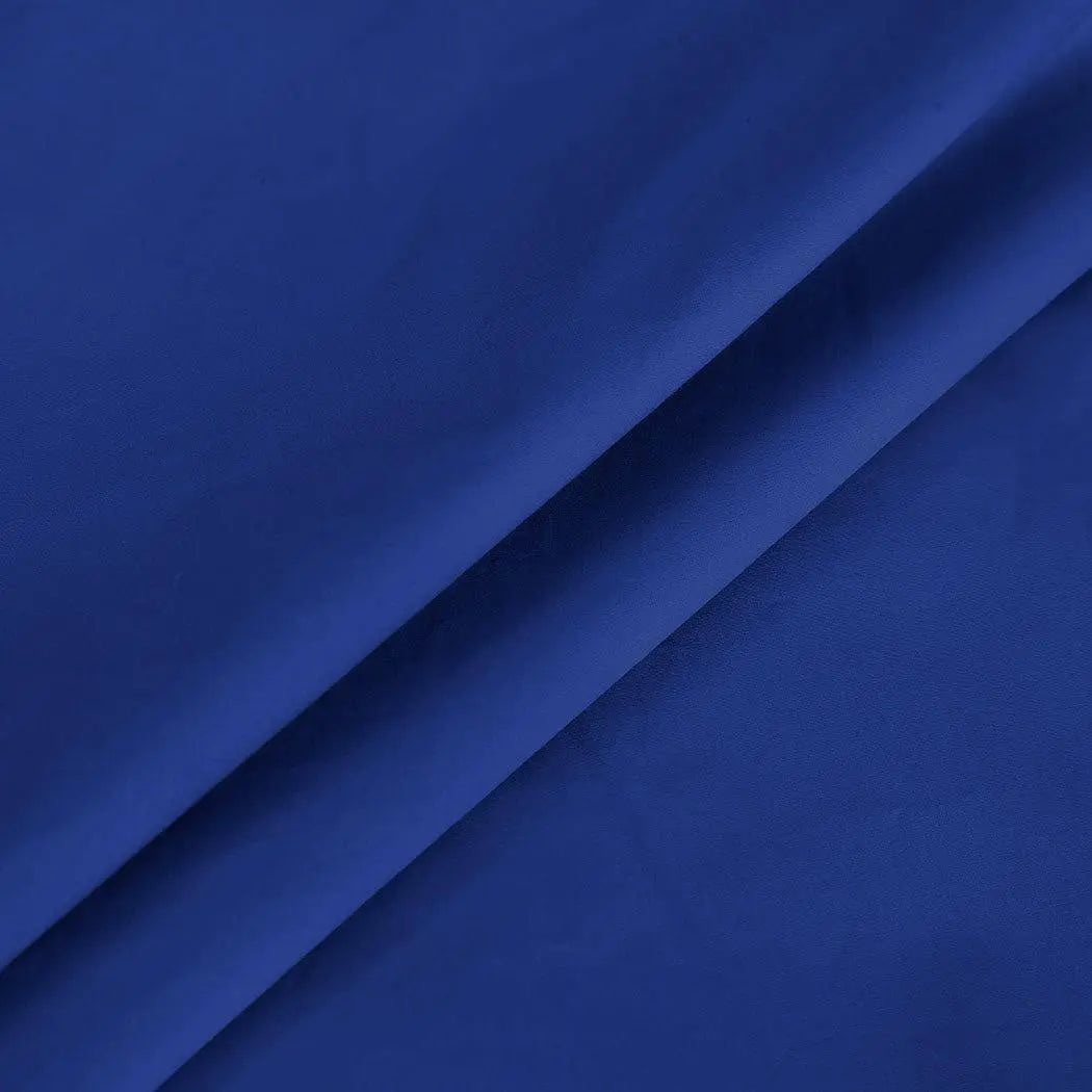 DreamZ 198x122cm Anti Anxiety Weighted Blanket Cover Polyester Cover Only Blue DreamZ