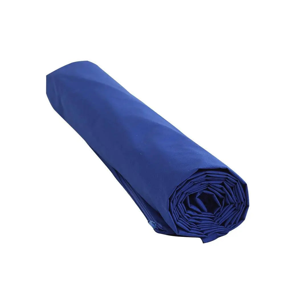 DreamZ 202x151cm Anti Anxiety Weighted Blanket Cover Polyester Cover Only Blue DreamZ