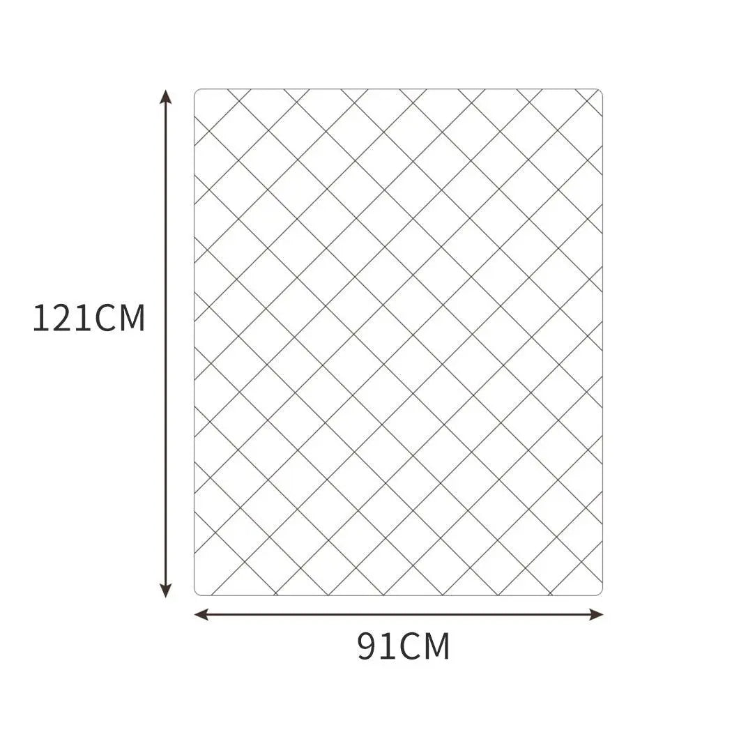 DreamZ 2KG Kids Anti Anxiety Weighted Blanket Gravity Blankets Grey Colour Deals499