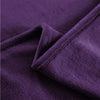 DreamZ 320GSM 220x240cm Ultra Soft Mink Blanket Warm Throw in Aubergine Colour Deals499