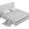 DreamZ 4 Pcs Natural Bamboo Cotton Bed Sheet Set in Size Double Grey Deals499