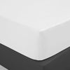 DreamZ 4 Pcs Natural Bamboo Cotton Bed Sheet Set in Size King White Deals499