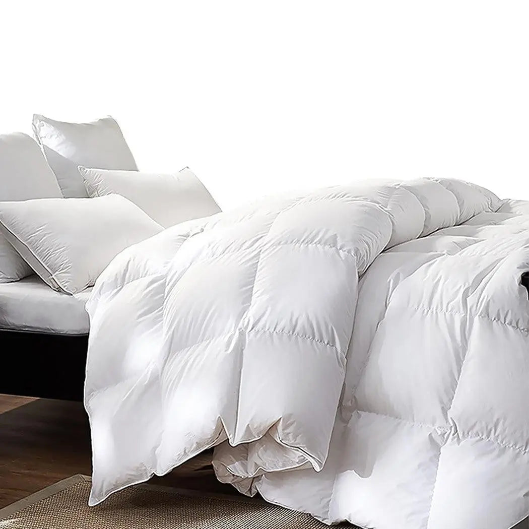 DreamZ 500GSM All Season Goose Down Feather Filling Duvet in Double Size Deals499