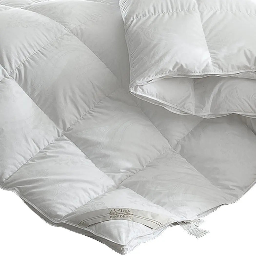 DreamZ 500GSM All Season Goose Down Feather Filling Duvet in King Single Size Deals499