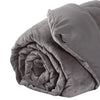 DreamZ 5KG Anti Anxiety Weighted Blanket Gravity Blankets Grey Colour Deals499