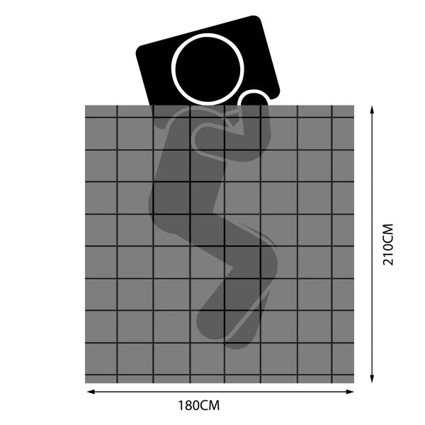 DreamZ 700GSM All Season Goose Down Feather Filling Duvet in Double Size Deals499