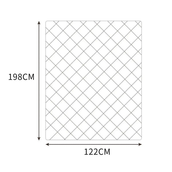 DreamZ 7KG Anti Anxiety Weighted Blanket Gravity Blankets Grey Colour Deals499