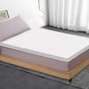 DreamZ 7cm Memory Foam Bed Mattress Topper Polyester Underlay Cover Single Deals499