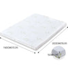 DreamZ 8cm Thickness Cool Gel Memory Foam Mattress Topper Bamboo Fabric King Deals499