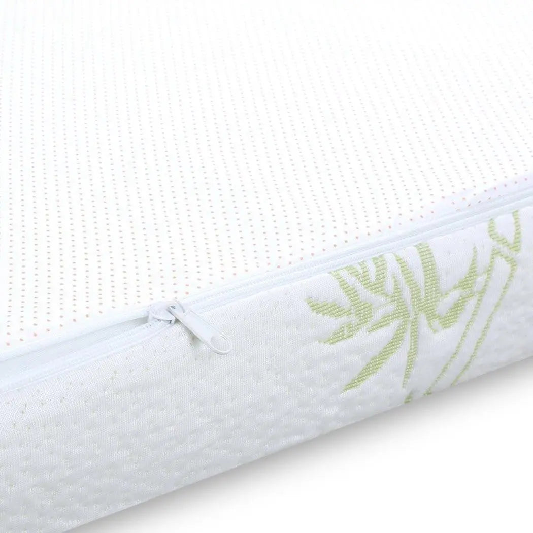 DreamZ 8cm Thickness Cool Gel Memory Foam Mattress Topper Bamboo Fabric King Deals499