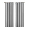 DreamZ Blockout Curtain Blackout Curtains Eyelet Room 102x275cm Grey Deals499