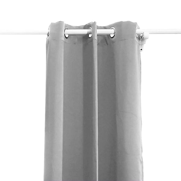 DreamZ Blockout Curtain Blackout Curtains Eyelet Room 102x275cm Grey Deals499