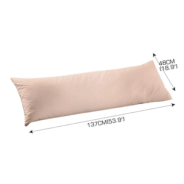 DreamZ Body Full Long Pillow Luxury Slip Cotton Maternity Pregnancy 137cm Lattle Deals499