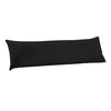DreamZ Body Full Long Pillow Luxury Slip Cotton Maternity Pregnancy 150cm Black Deals499
