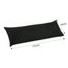 DreamZ Body Full Long Pillow Luxury Slip Cotton Maternity Pregnancy 150cm Black Deals499
