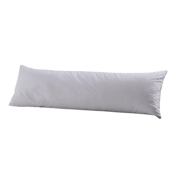 DreamZ Body Full Long Pillow Luxury Slip Cotton Maternity Pregnancy 150cm Grey Deals499