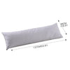 DreamZ Body Full Long Pillow Luxury Slip Cotton Maternity Pregnancy 150cm Grey Deals499