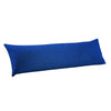 DreamZ Body Full Long Pillow Luxury Slip Cotton Maternity Pregnancy 150cm Navy Deals499