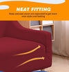 DreamZ Couch Stretch Sofa Lounge Cover Protector Slipcover 2 Seater Wine Deals499