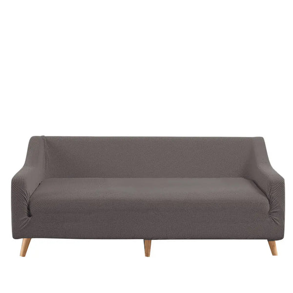 DreamZ Couch Stretch Sofa Lounge Cover Protector Slipcover 3 Seater Chocolate Deals499