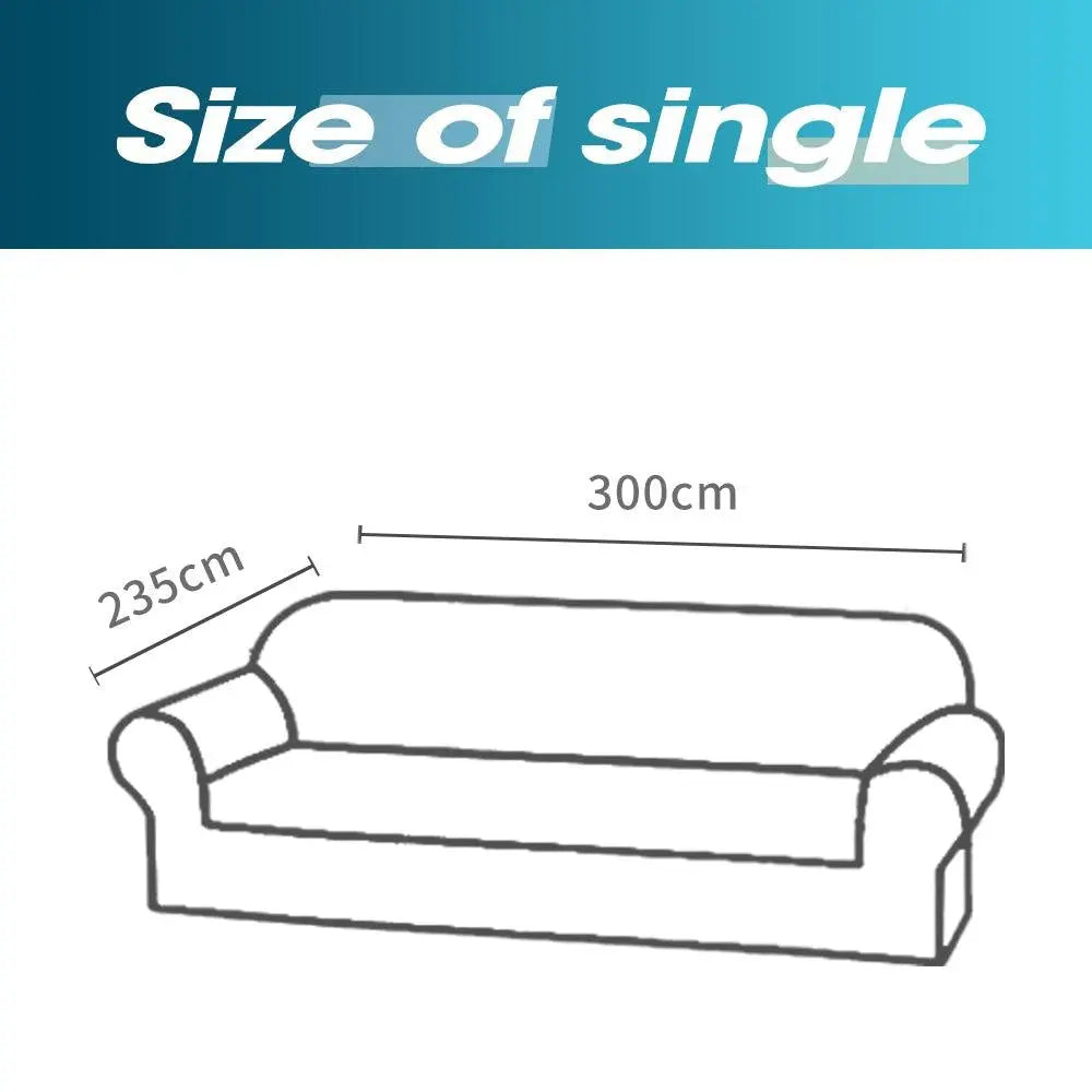 DreamZ Couch Stretch Sofa Lounge Cover Protector Slipcover 4 Seater Navy Deals499