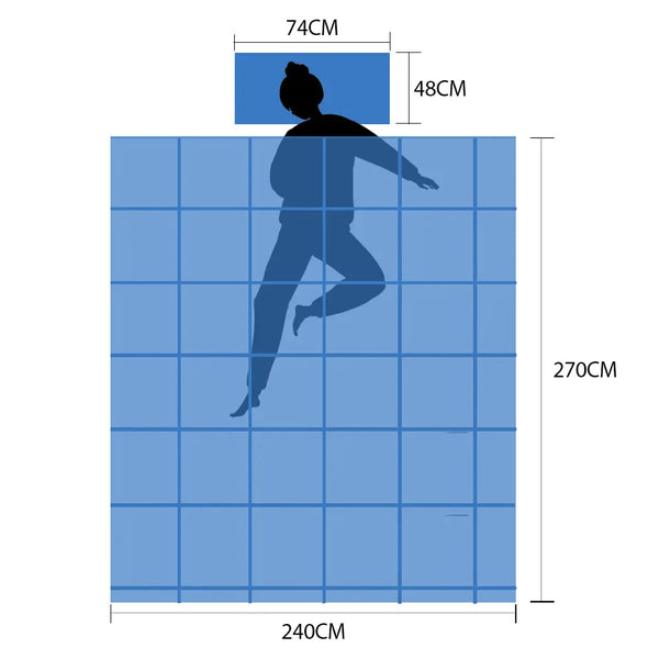 DreamZ Diamond Pintuck Duvet Cover Pillow Case Set in Super King Size in Navy Deals499