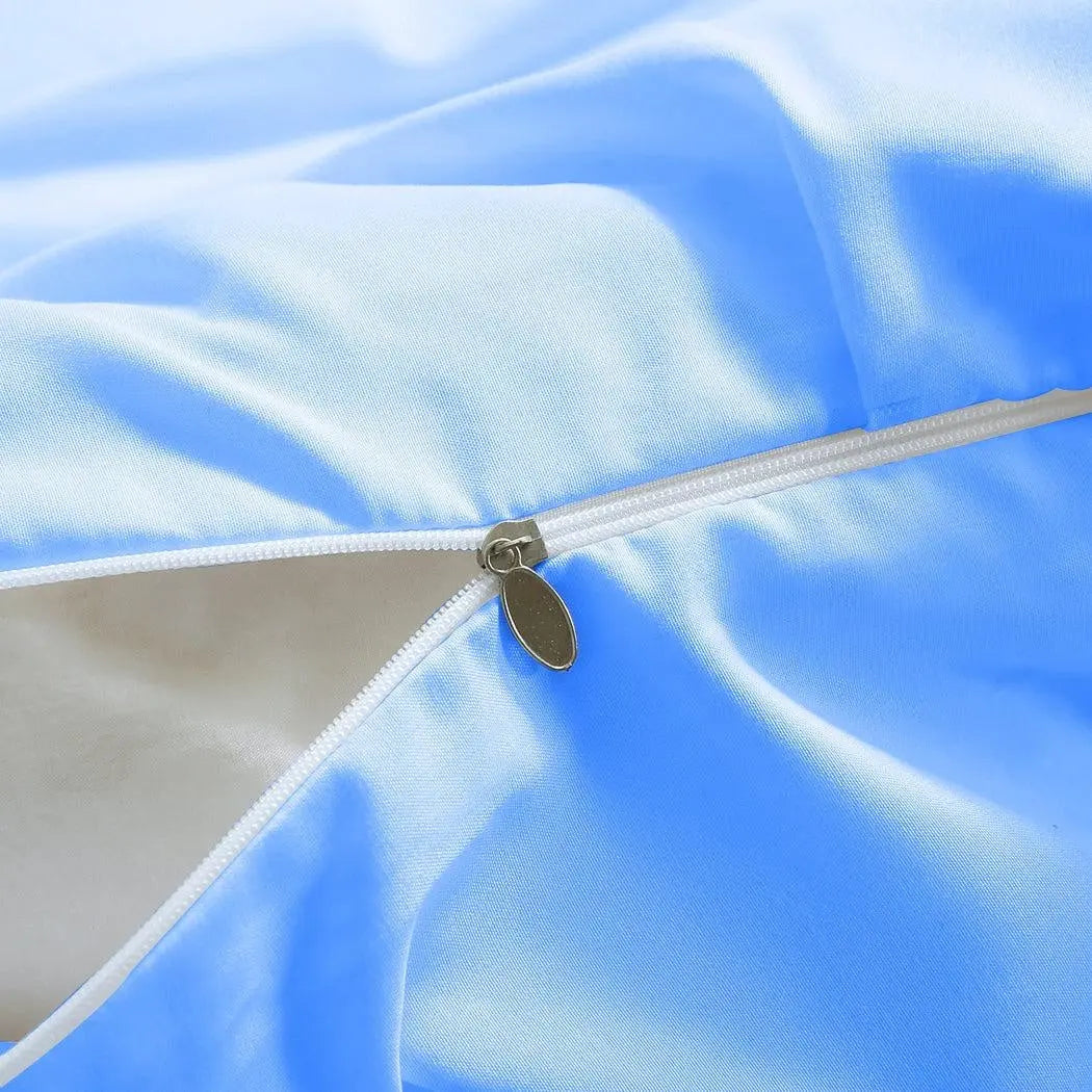 DreamZ Diamond Pintuck Duvet Cover and Pillow Case Set in UQ Size in Navy Colour Deals499