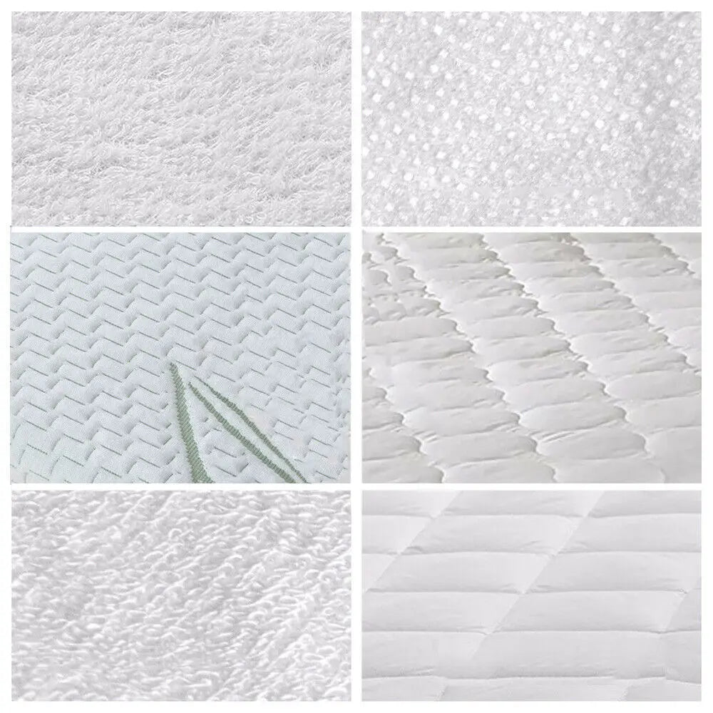 DreamZ Fitted Waterproof Mattress Protector with Bamboo Fibre Cover King Size Deals499