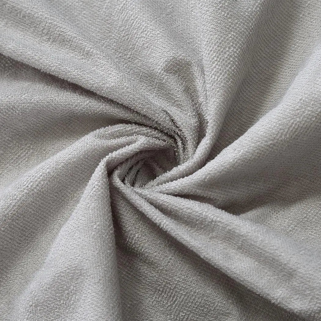 DreamZ Mattress Protector Fitted Sheet Cover Waterproof Cotton Fibre King Deals499