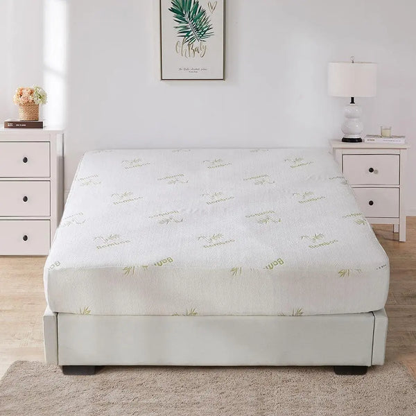 DreamZ Mattress Protector Topper 70% Bamboo Hypoallergenic Sheet Cover Double Deals499