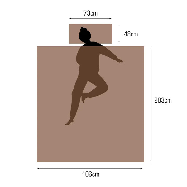 DreamZ Ultra Soft Fitted Bed Sheet with one Pillow Case King Single Chocolate Deals499