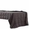 DreamZ Weighted Blanket Heavy Gravity Deep Relax 9KG Adult Double Grey Deals499