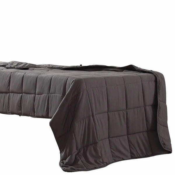 DreamZ Weighted Blanket Heavy Gravity Deep Relax 9KG Adult Double Grey Deals499