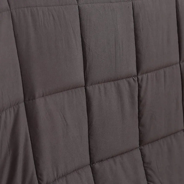 DreamZ Weighted Blanket Heavy Gravity Deep Relax 9KG Adult Double Grey Deals499