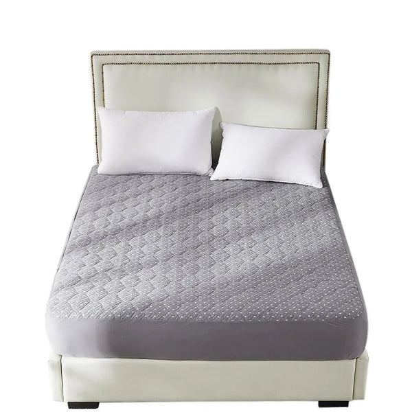 Dreamz Mattress Protector Topper Bamboo Charcoal Pillowtop Waterproof Queen Deals499