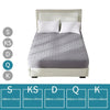 Dreamz Mattress Protector Topper Bamboo Charcoal Pillowtop Waterproof Queen Deals499
