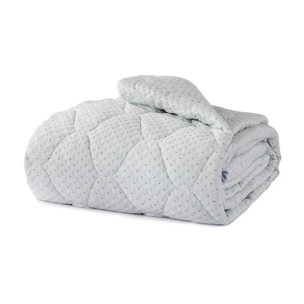 Dreamz Mattress Protector Topper Bamboo Pillowtop Waterproof Cover Queen Deals499