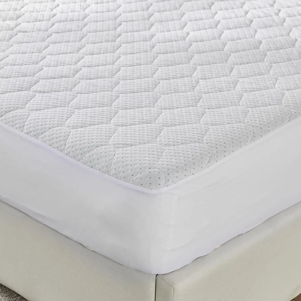 Dreamz Mattress Protector Topper Bamboo Pillowtop Waterproof Cover Queen Deals499