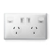 Dual USB Wall Socket Power Point Home Supply Electrical Charger SAA Outlet Plate Deals499