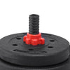 Dumbbells Barbell Weight Set 15KG Adjustable Rubber Home GYM Exercise Fitness Deals499